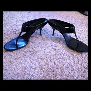 Prada Black Patent Kitten Heals